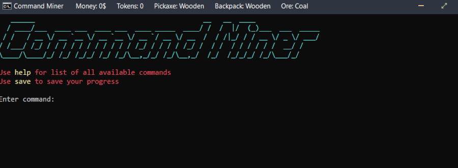 Command Miner